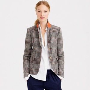 J. Crew Schoolboy plaid blazer